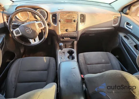 2012 Dodge Durango Sxt из США, поврежденный, VIN 1C4RDHAG2CC130080